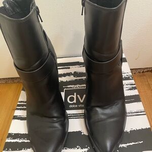 Francesca's Collections Black Ankle Boots